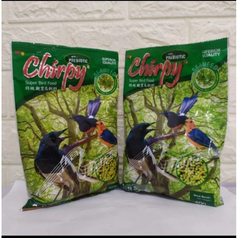 pakan burung Chirpy pur burung