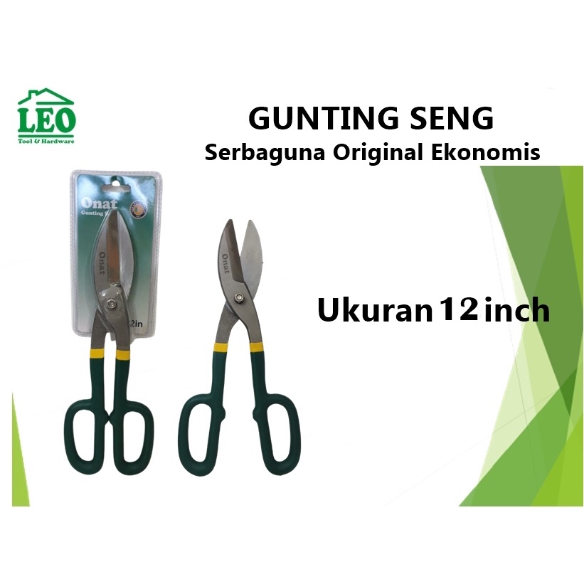 Gunting Seng 12 inch / American Type Tinmans Snip / Gunting