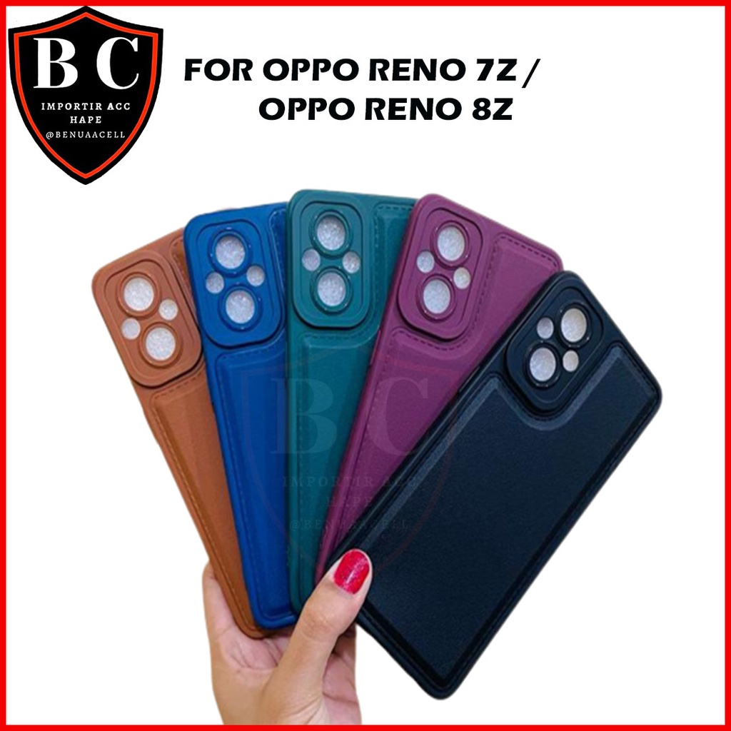 CASE OPPO RENO 7Z - CASE LEATHER PRO OPPO RENO 7Z 5G RENO 8Z 5G