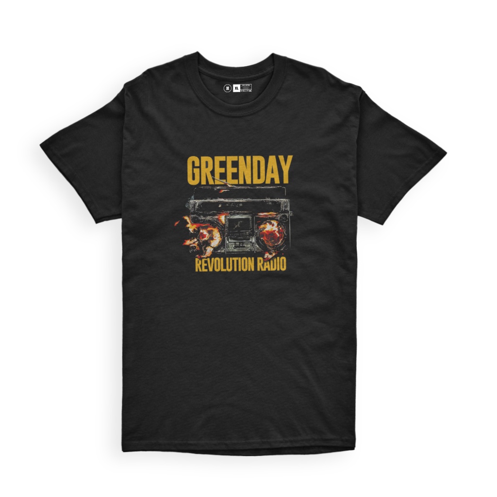 Green Day "Revolution Radio" Kaos Band Original