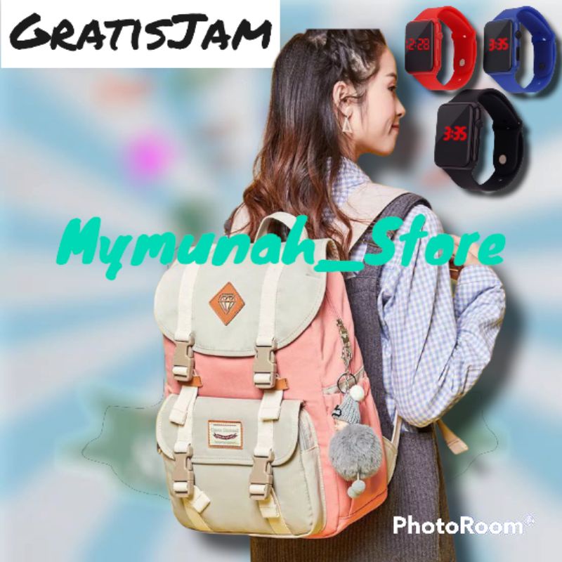 Tas Ransel Sekolah SD SMP Perempuan murah