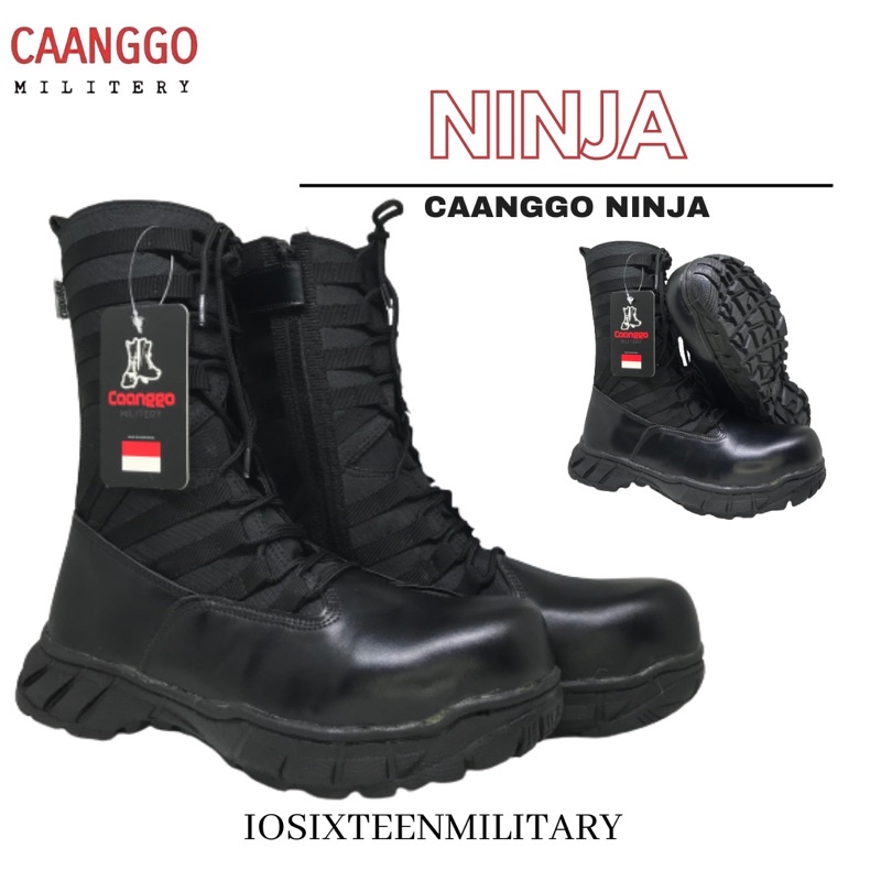 Sepatu pdl caanggo ninja sepatu safety terbaru sepatu pdl murah sepatu tni au al ad sepatu banser se