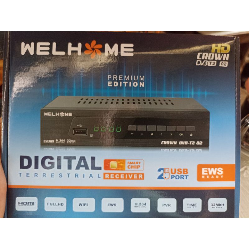 SET TOP BOX TV DIGITAL STB WELHOME