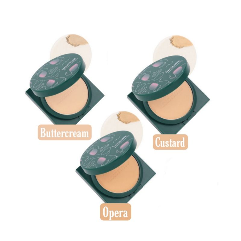 LUXCRIME BLUR &amp; COVER TWO WAY CAKE FULLSIZE 8.5GR