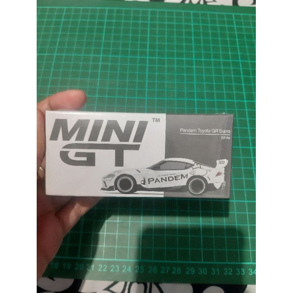 MINI GT Pandem Toyota GR Supra - White