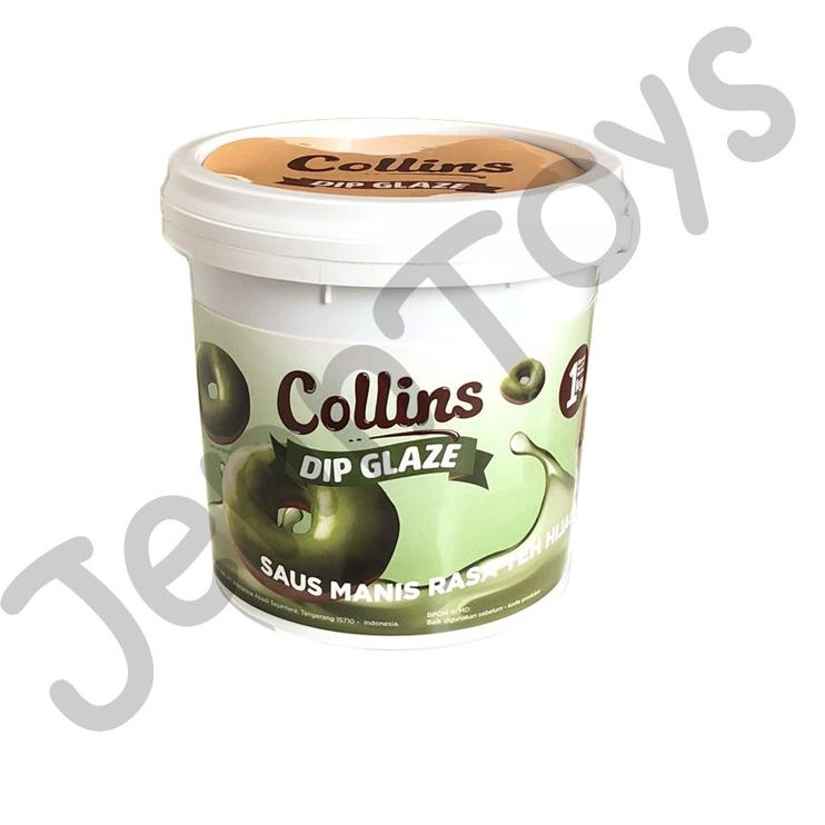 

☈Terlaris✼☈ JennToys - [PROMO SPESIAL] Dipping Chocolate 1kg HALAL - COLLINS DIP GLAZE 72