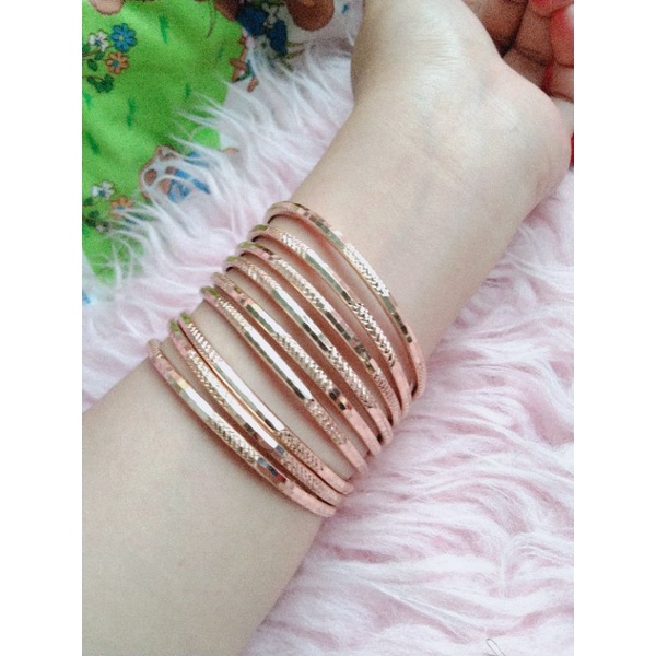 TERBARU SWASA ASLI Kroncong kaca Ringan Persis Emas Asli