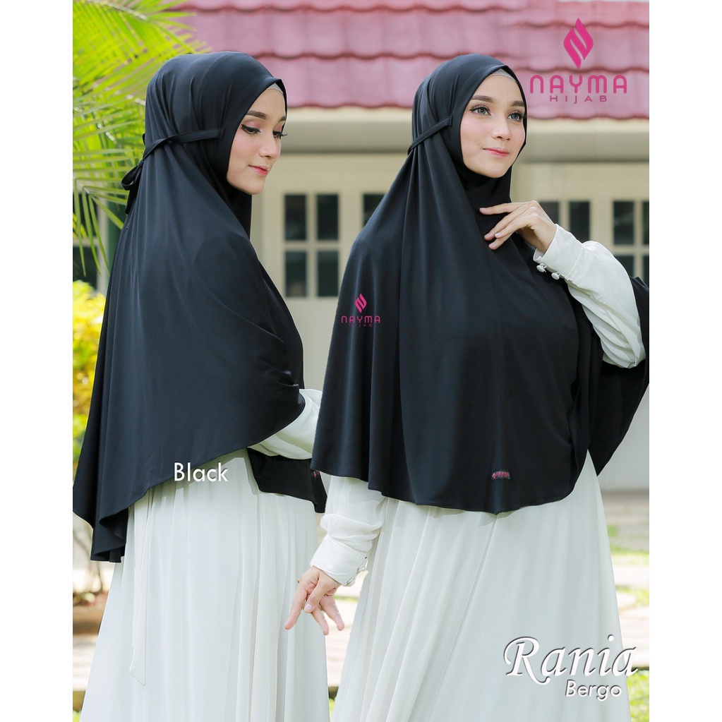 NAYMA HIJAB - BERGO RANIA HIJAB WANITA TERBARU BAHAN ITY JERSEY ADEM LEMBUT TERLARIS