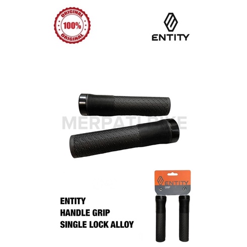 Entity Handle Grip Sepeda Single Lock Alloy Hand Grip Sepeda