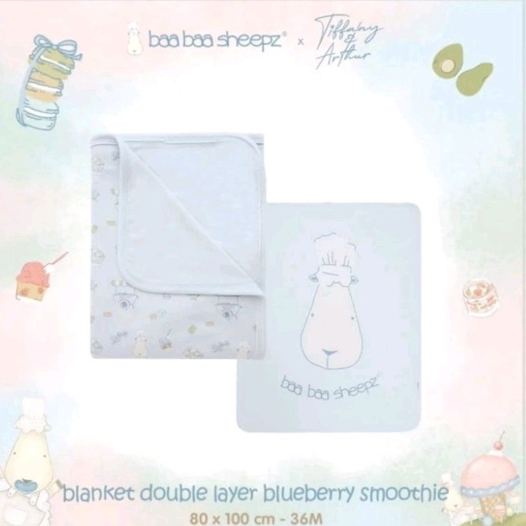 Baabaasheepz X Tiffany&amp;Arthur Double Layer Blanket Chef (0-36M)