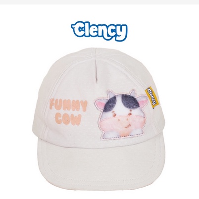 Clency Topi Anak Karakter Print Bordir CLT5441234