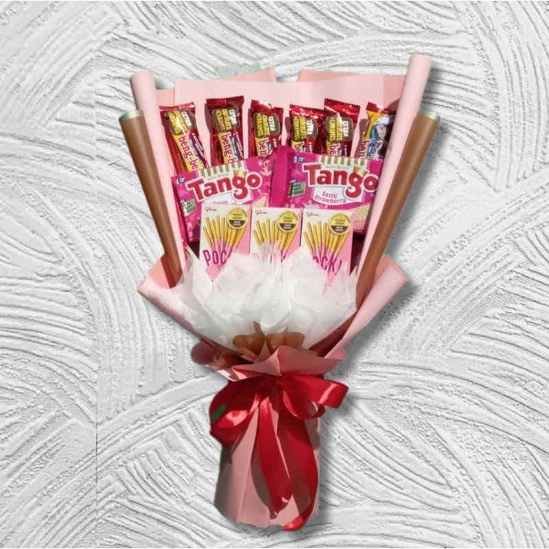 Buket Snack/Bucket snack/Snack bouquet beng beng &amp; pocky