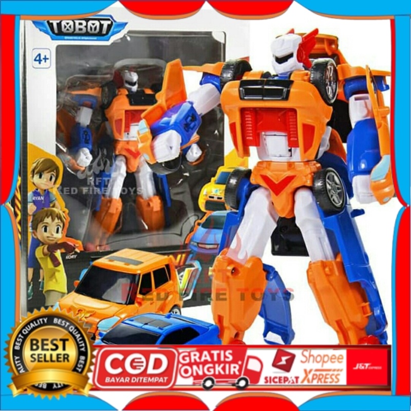 PROMO SALE Tobot Tritan Champion Transformer 3 In 1 Tobot Tritan Uk Besar