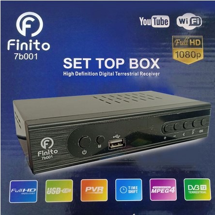 set top box tv digital finito