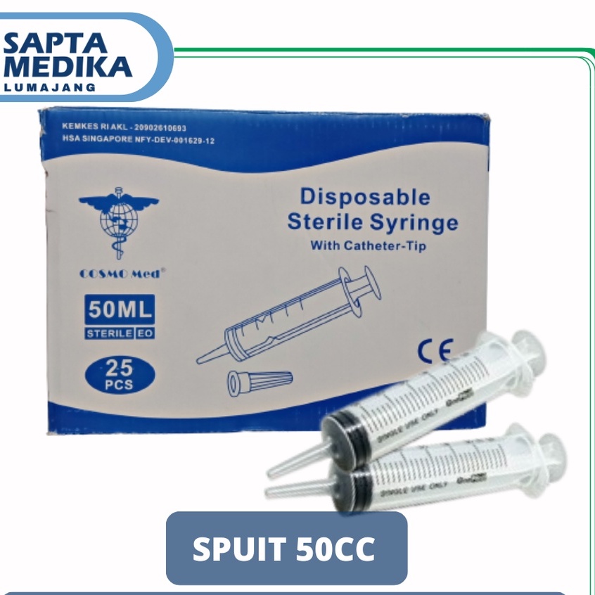 Syringe 50cc GP Care Lubang Tengah