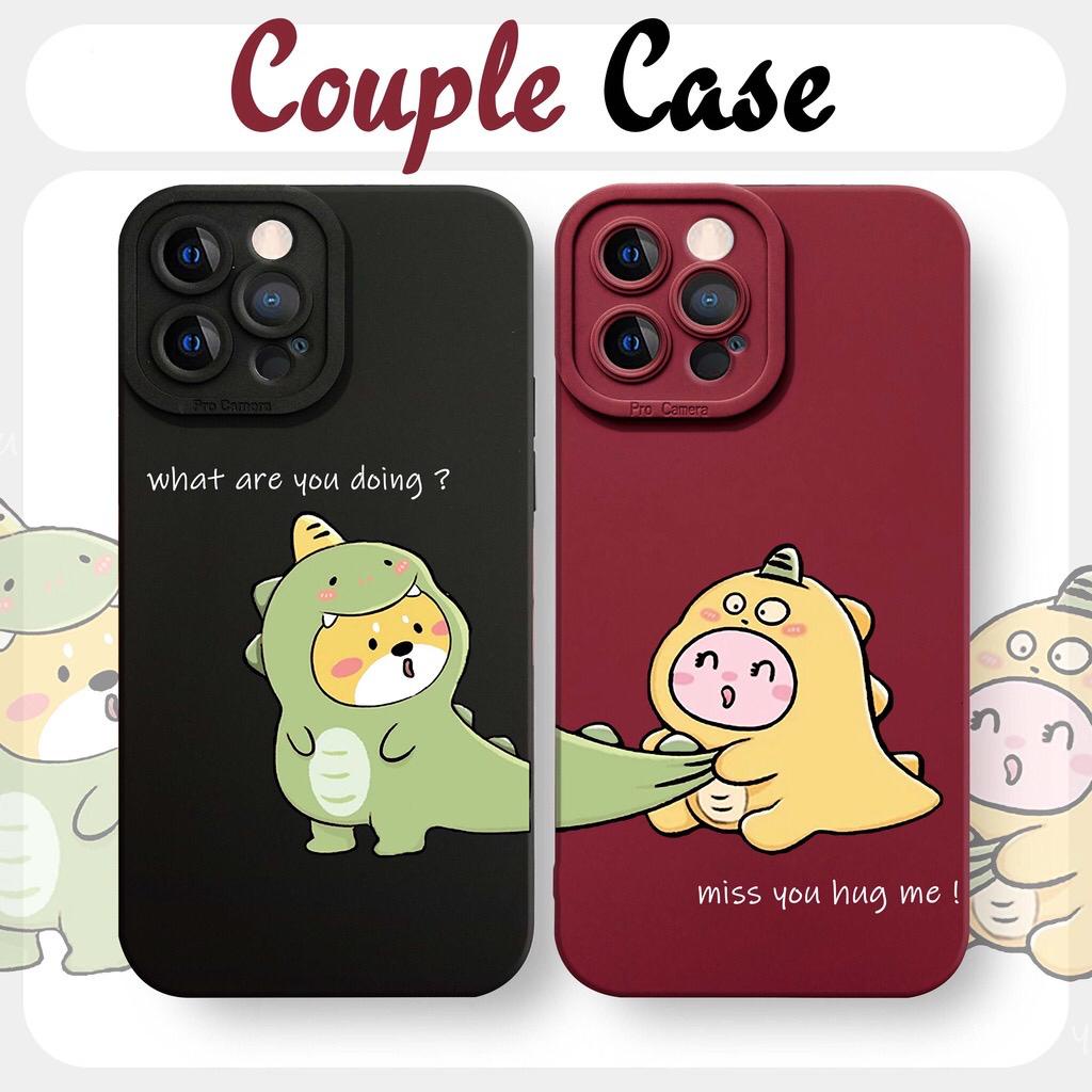 CASE COUPLE DINO Redmi 10 10A 10C 9 9A 8 8A 8APRO 7 7A 6 6A 6PRO NOTE 11 NOTE 10 NOTE 9 NOTE 9PRO NO
