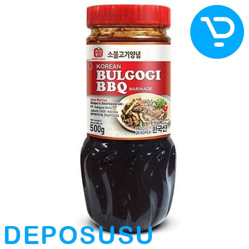 

Widyatmogrosir - Saus Marinasi Jinsung F.M - Korean Bulgogi Bbq Marinade 500G