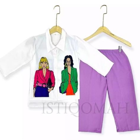 SETELAN CRINKLE VIRAL/PROMO ONESET ANAK PEREMPUAN KEKINIAN/SETELAN ANAK LENGAN PANJANG BISA PILIH WARNA 3-14 TAHUN