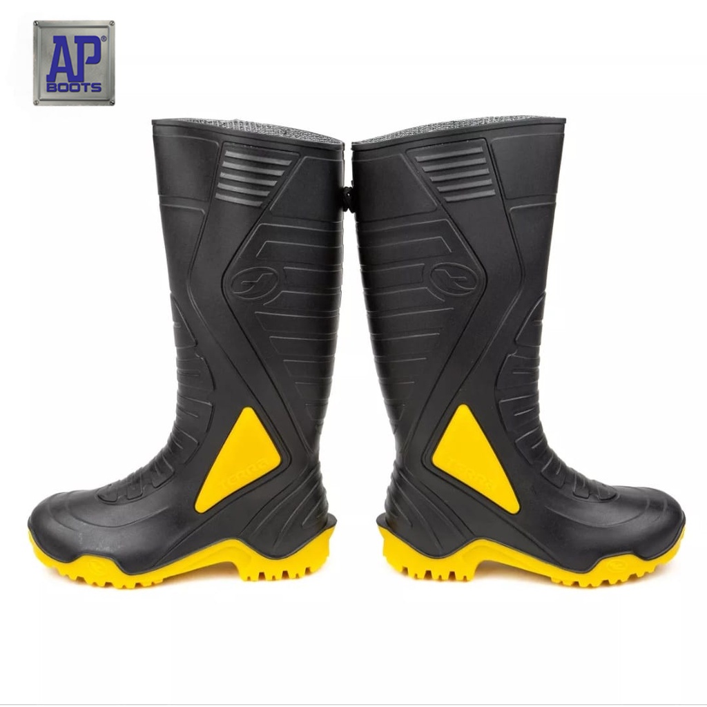 SEPATU AP BOOTS TERRA 3 - AP BOOTS TERRA 3 WARNA HITAM KUNING - SEPATU BOOT AIR TERRA 3 SIZE 39-42 - SEPATU AP BOOTS PANJANG TERRA 3 - FANZ STORE