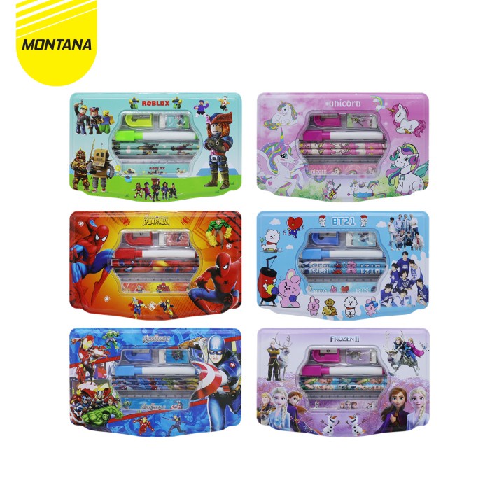 

Tempat Pensil Kotak Pensil / Study Set/ Tempat Pensil 2218