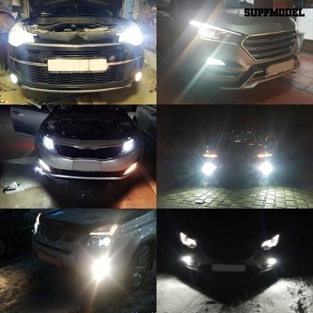 [Dekorasi] Lampu Mobil Super Terang Kuat Tembus Paduan Aluminium 12V Bohlam Halogen Mengemudi Lampu Depan Perlengkapan Kendaraan