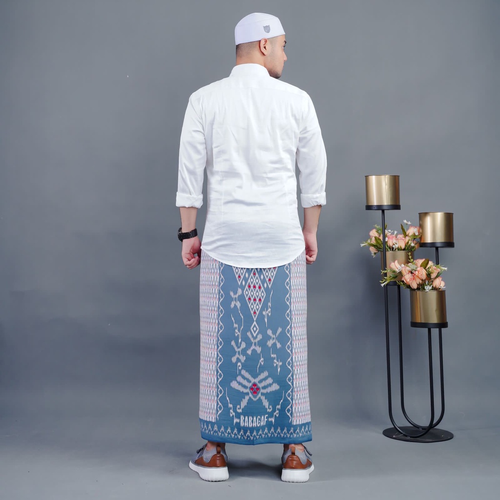 Sarung Goyor Printing Babagaf Motif G Bahan Rayon Premium Pria Dewasa Fashion Muslim