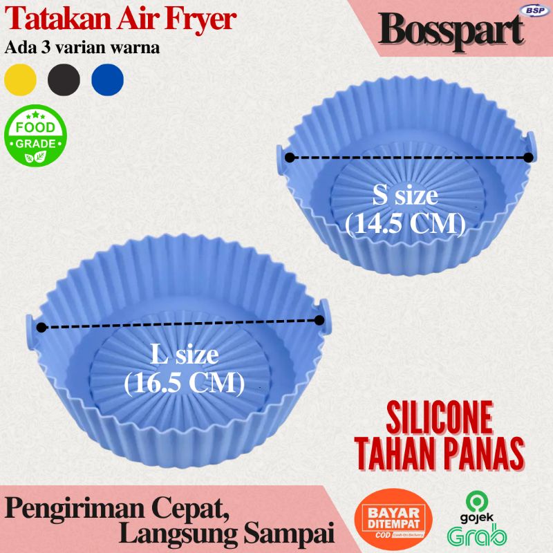 Tatakan Air Fryer Silikon / Air Fryer Silicone Pot