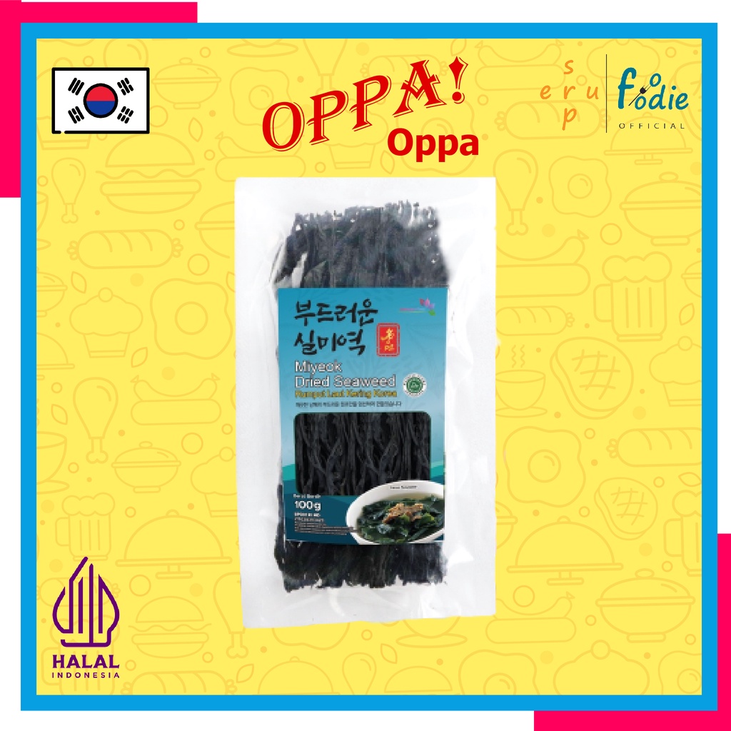 

SUPERFOODIE Rumput Laut Kering / Dried Seaweed / Nori Kering Rumput Laut Miyeok Enak dan Halal Korean Food 100 Gram