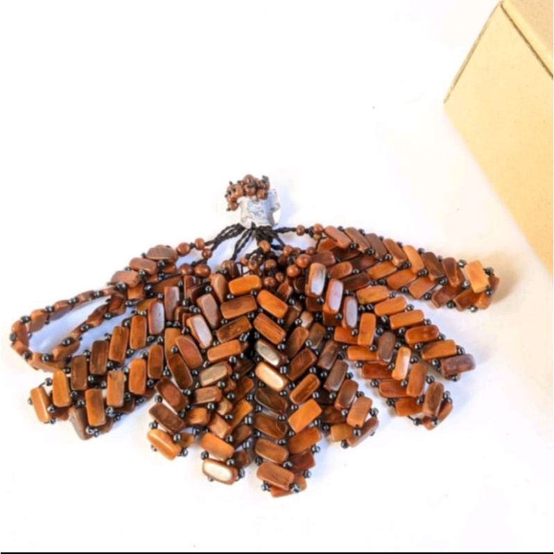 GELANG KOKAH COKLAT MOTIV TANGGA 100% ASLI KAOKAH BISA COD