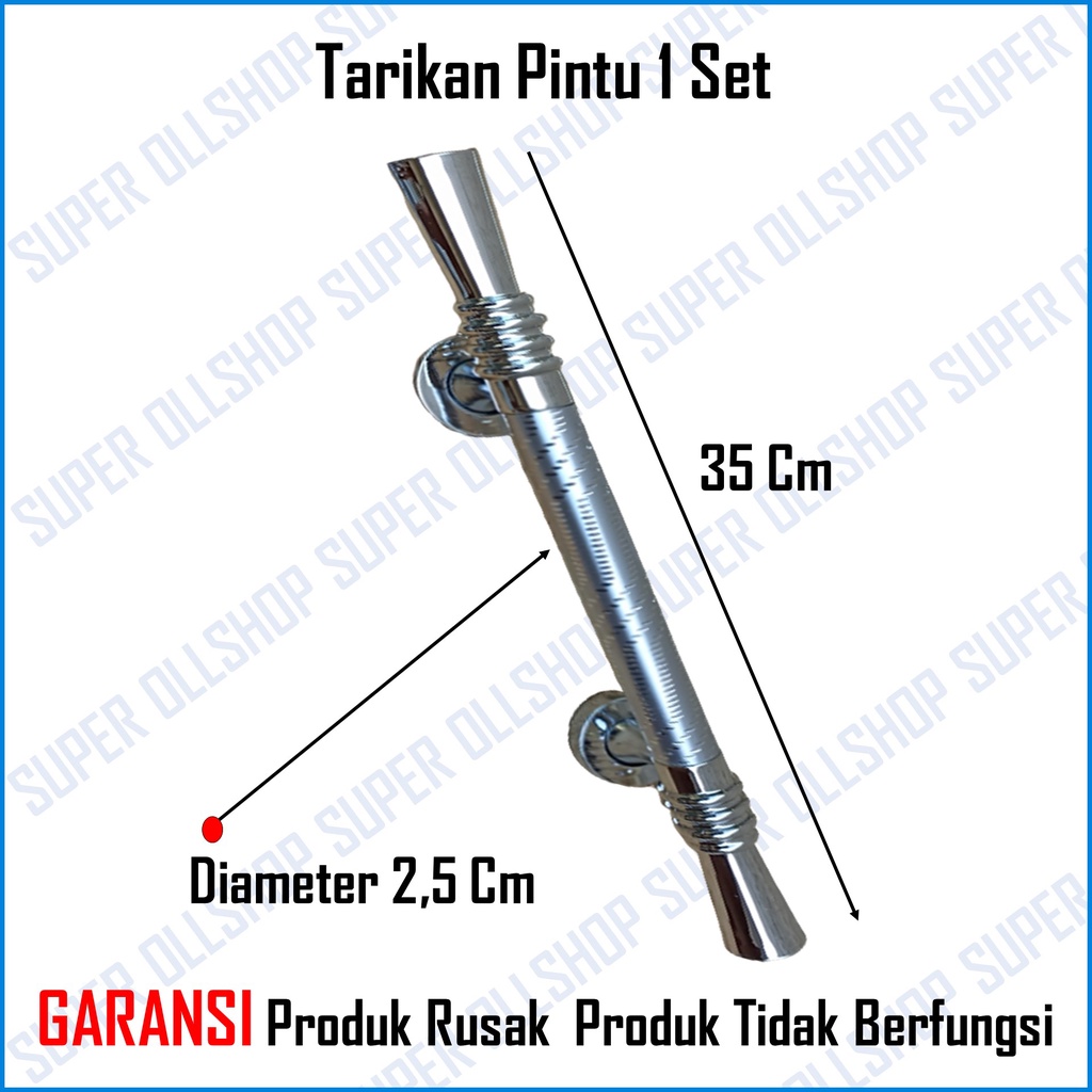 Handle Gagang Pintu Rumah 35 Cm Body Kunci Pelor Murah Tarikan Gagang Pintu Rumah Kupu Tarung 1 Set / Handle Pintu Rumah 35 Cm Murah Minimalis Tarikan Pintu Pull Bodi Pelor