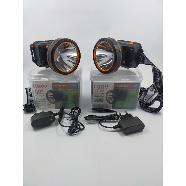 Senter Kepala Luby 2863 20 Watt Waterproof