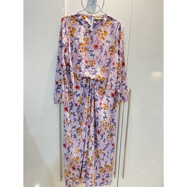 Gamis Dress Muslim Kaftan merek Eprise All size // Ria miranda Benang jarum Wearing klamby