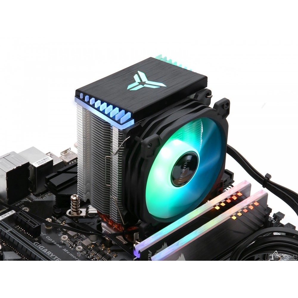 HSF Cooler Jonsbo CR-1400 ARGB Sync Fan CPU Cooling Processor Intel AMD Heatsink Tower CR1400