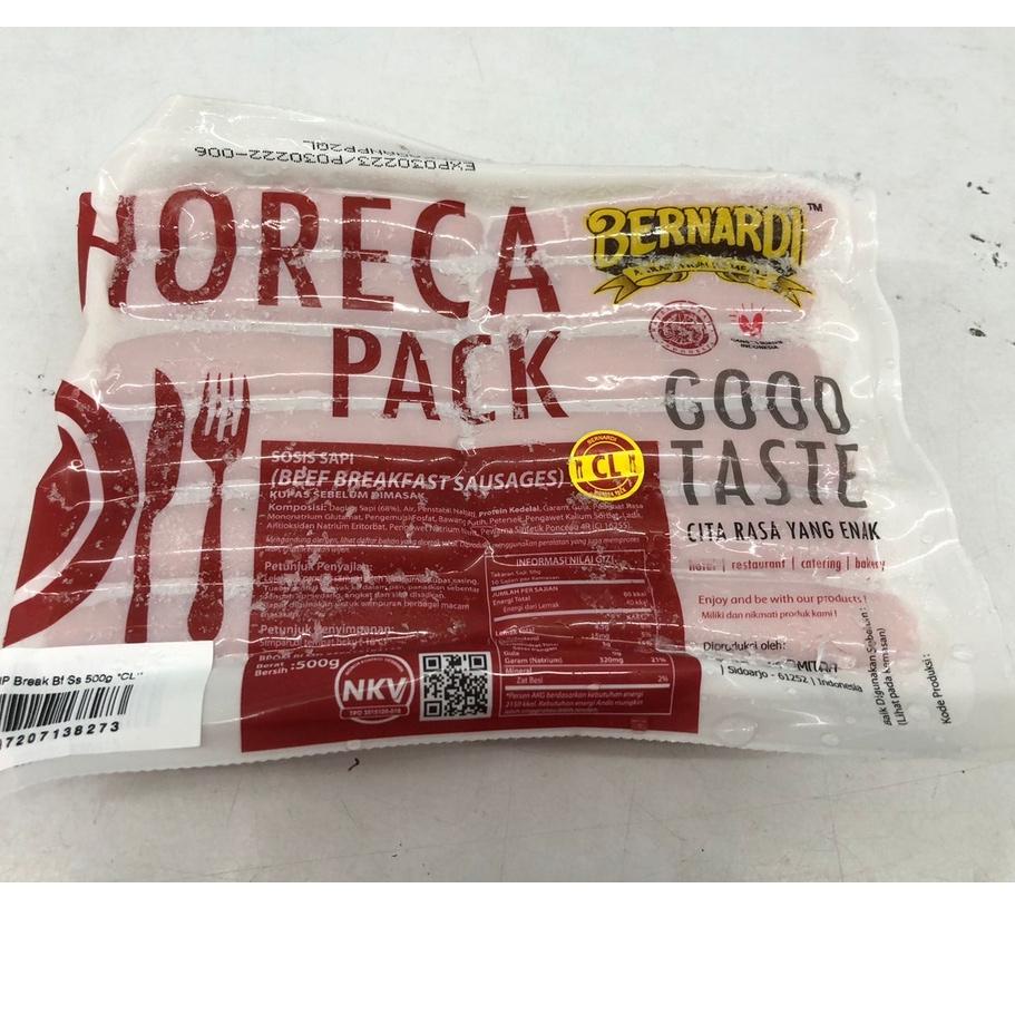 

BERNARDI Sosis sapi horeca 500gr