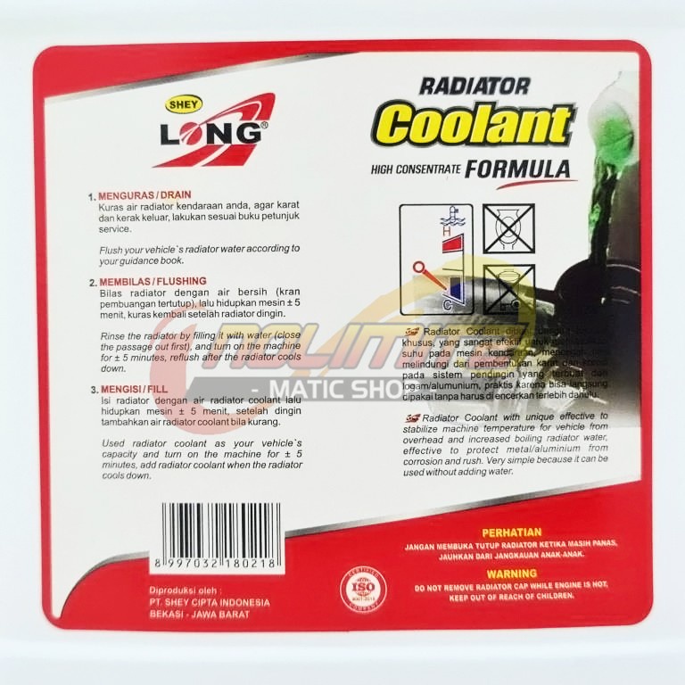 Air Radiator Long Coolant 1L NMAX Aerox 155 XMAX Vario PCX ADV R15 GSX