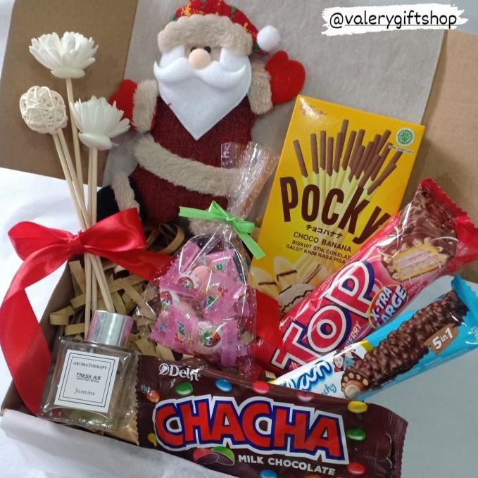 

DIJUAL HAMPERS KADO HADIAH NATAL CHRISTMAS X-MAS XMAS SANTA GIFT BOX H64654GRT