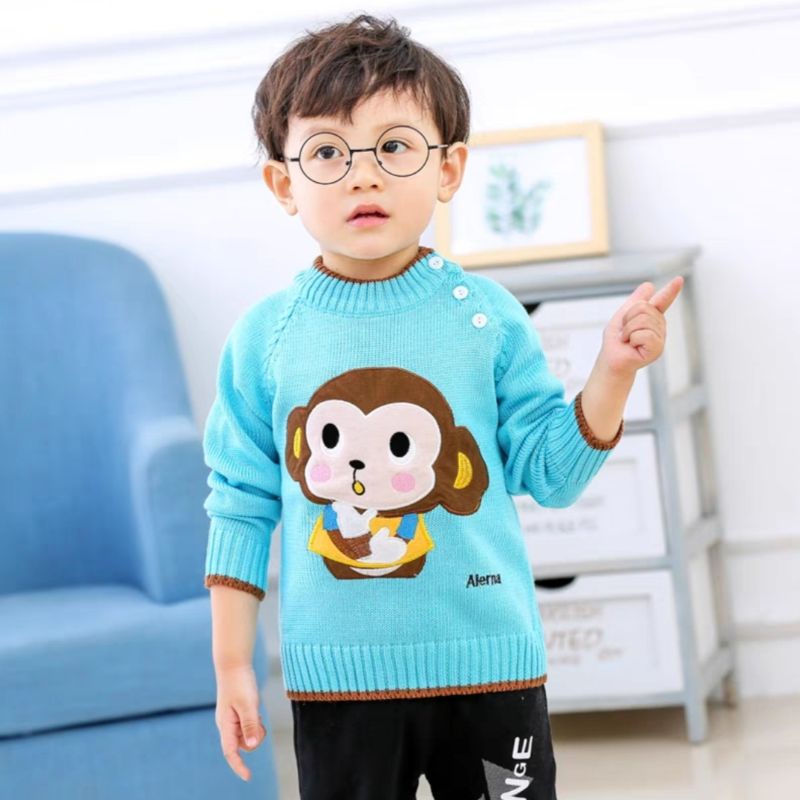 sweater rajut tebal halus import/atasan anak/baju anak
