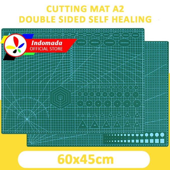 

Terlaris Alas Potong A2 60 x 45 cm Cutting Mat Pad Double Sided Self Healing Termurah