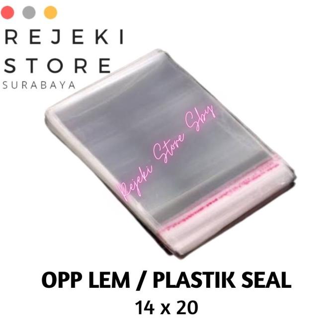 

OPP LEM PLASTIK SEAL 14 x 20 - PLASTIK KUE / JILBAB / BAJU / MASKER t-rejekistoresurabaya Segera Beli