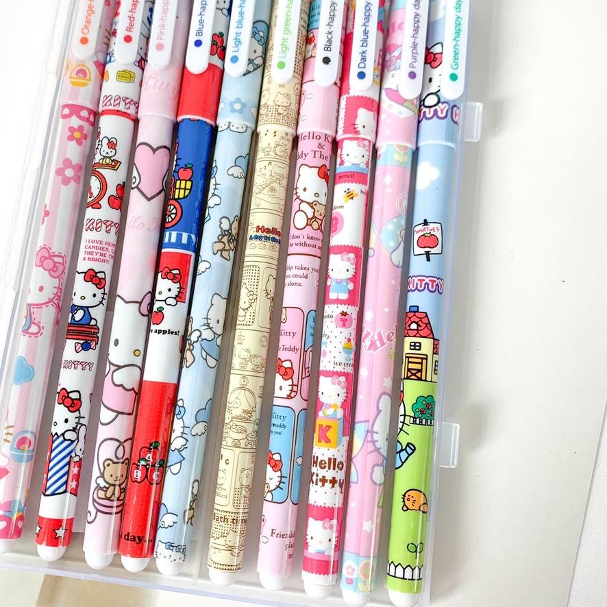 

✄✄ Pulpen 1 set pulpen warna warni 1set box Pulpen warna BOLPOINT KARAKTER alat tulis Pena pen spidol warna