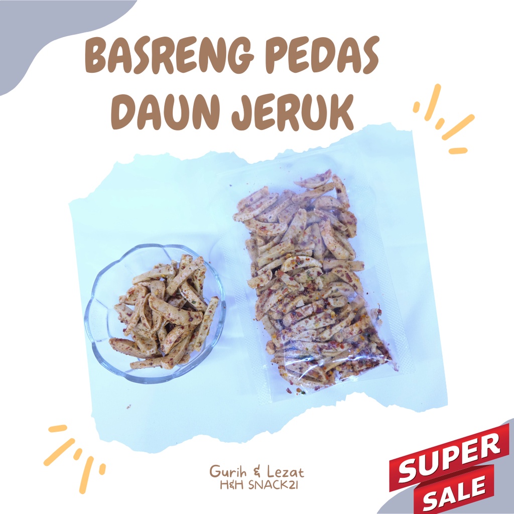 

BASRENG PEDAS DAUN JERUK | BASRENG KERING PEDAS RASA DAUN JERUK | CAMILAN PEDAS | BASRENG DAUN JERUK | TERMURAH