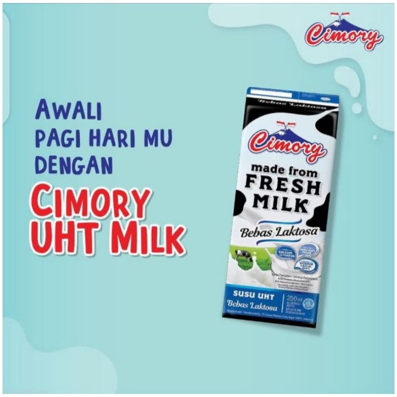 

Cimory Susu Uht 250ml Rasa Bebas Laktosa/kotak