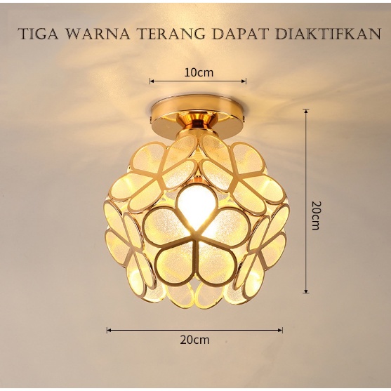 (Termasuk bola lampu) Lampu Plafon Kristal Ceiling Lampu Chandelier Ceiling Lamp Lampu Hiasan Lampu 