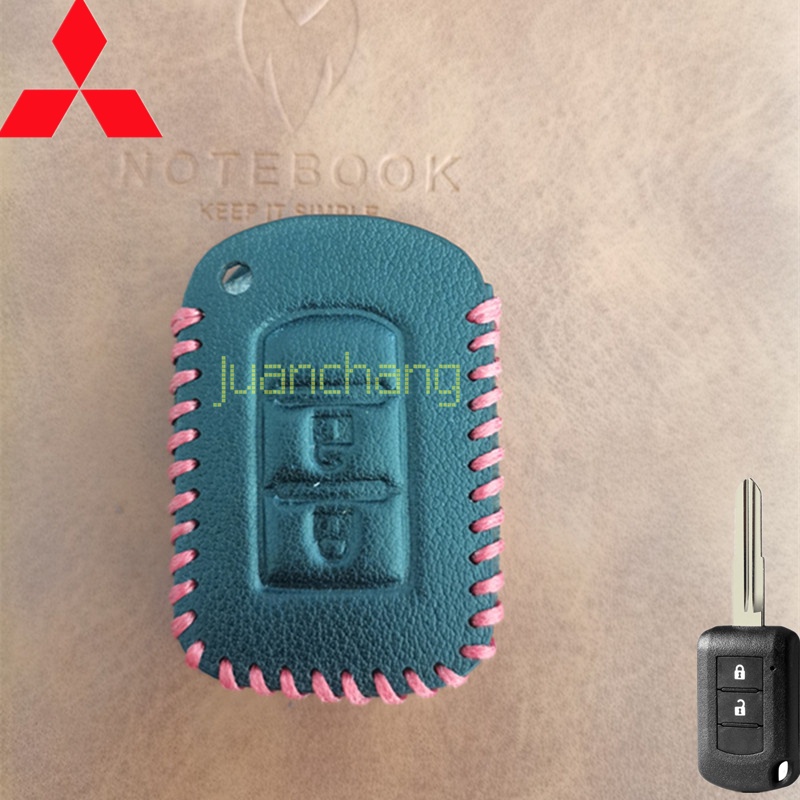 [Ready Stock] Kulit Berkualitas Tinggi Untuk Mitsubishi key cover Montero Mirage Xpander Strada GLXFor Mitsubishi Montero GLX, Mirage GLX, Xpander GLX, Strada GLX