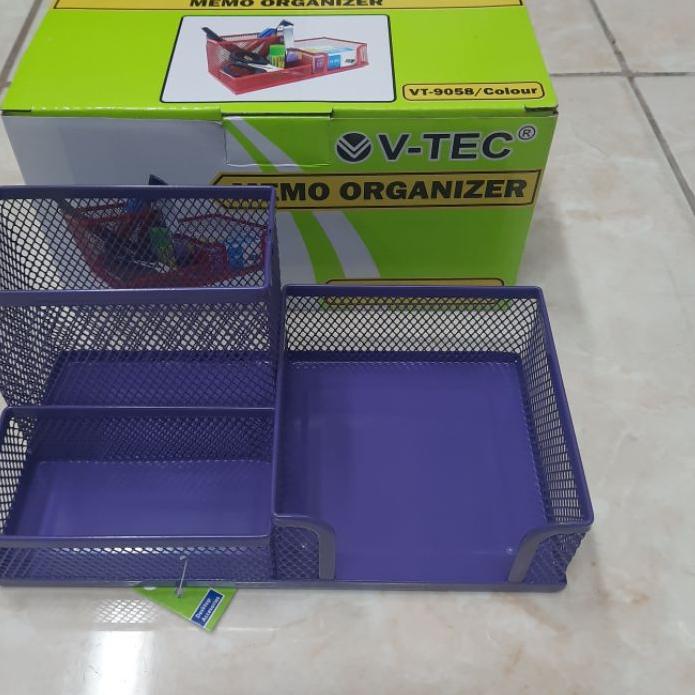 

New - Desk Set V-Tec VT-9058 Besi / Tempat Pensil Meja V-Tec VT-9058 ペ