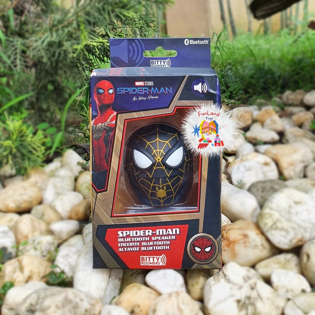 Spiderman Black and Gold Suit Bitty Boomer Wireless Bluetooth Speaker