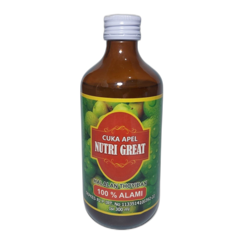 

CUKA APEL NUTRE GREAT - Cuka Apel Herbal Alami Menurunkan Berat Badan
