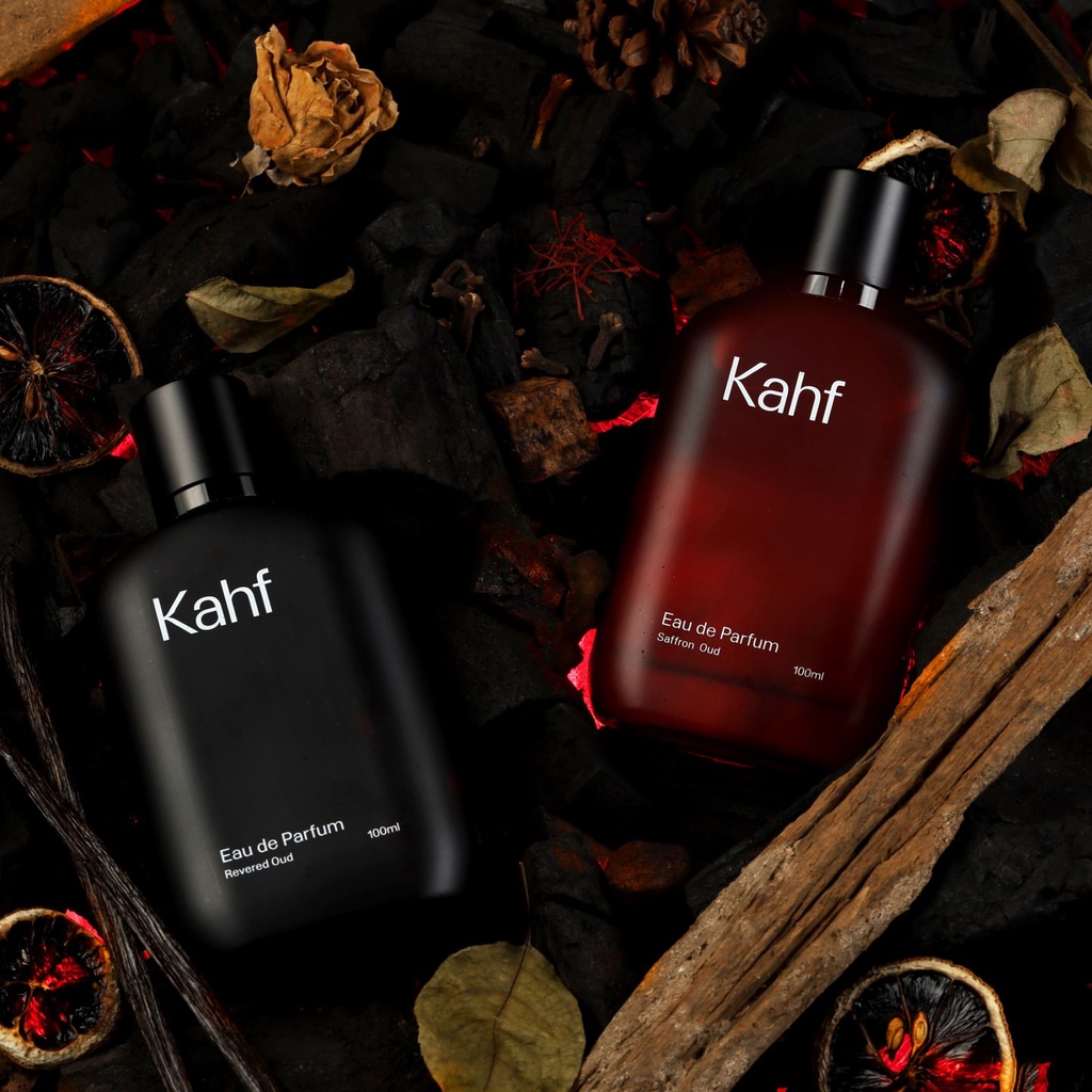 KAHF Saffron Oud Eau de Parfum 100mL - Parfume Pria Wangi 24 Jam