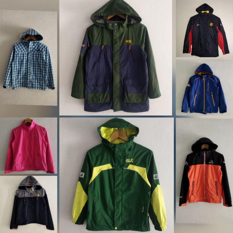 perjaketan outdoor (TNF) remaja dewasa premium branded original murah second preloved