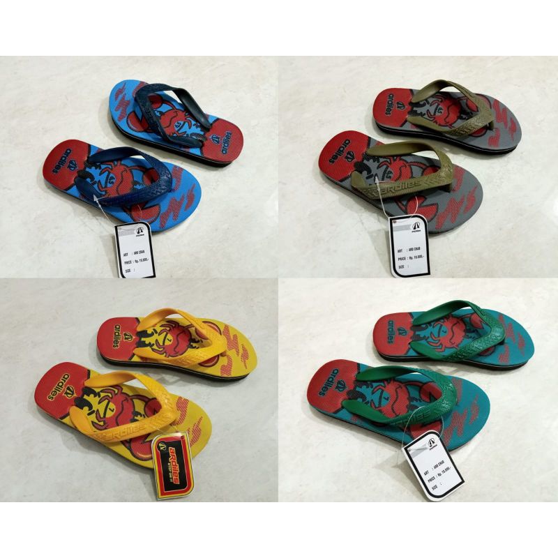 Sandal Jepit Anak Ardiles Crab size 6 - 8,5